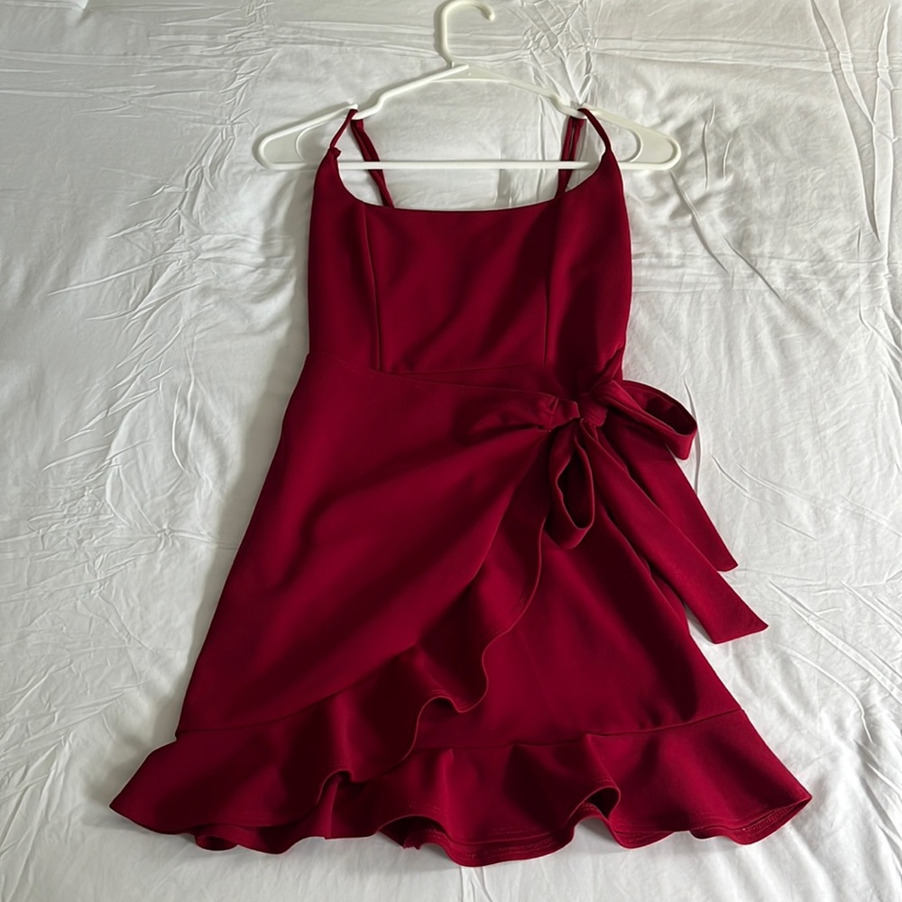 Lucy in the sky red dress